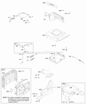 Controls Governor Spring Diagram and Parts List for 21A113-0254-E1  Briggs and Stratton Engine